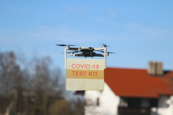 Drones Join The Fight Against COVID-19